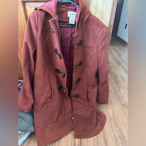LL BEAN SIZE 12 COAT